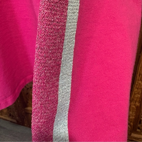 Spirit Jersey Disney World Disney Parks Bright Pink Silver Accents Womens Large - Picture 5 of 10